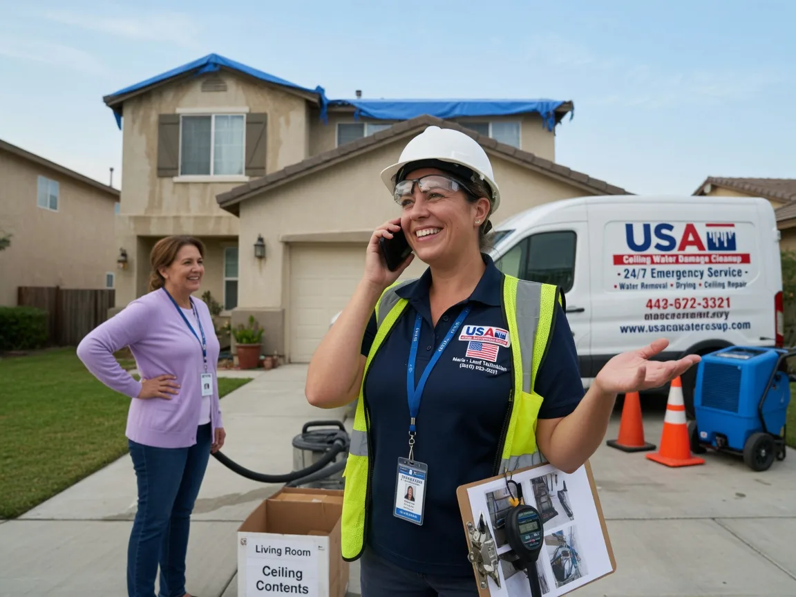 Ceiling Water Damage Restoration Weimar, TX FAQs